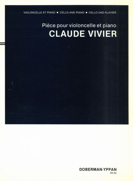 Pièce : Pour Violoncelle Et Piano (1975).