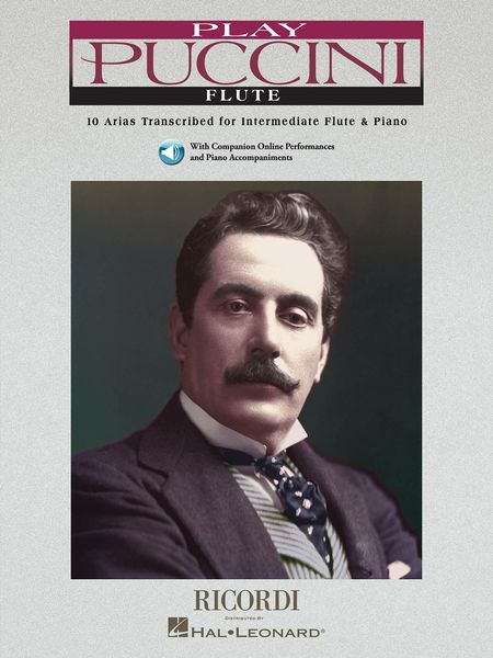 Play Puccini : 10 Arias transcribed For Intermediate Flute and Piano.