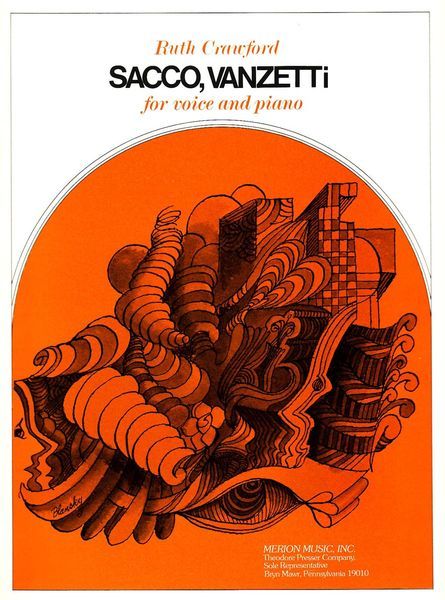 Sacco, Vanzetti : For Voice and Piano.