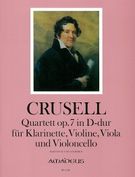 Quartett Op. 7 In D-Dur : Für Klarinette, Violine, Viola und Cello.