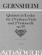 Quintett In Es-Dur : Für 2 Violinen, Viola und 2 Celli, Op. 89.