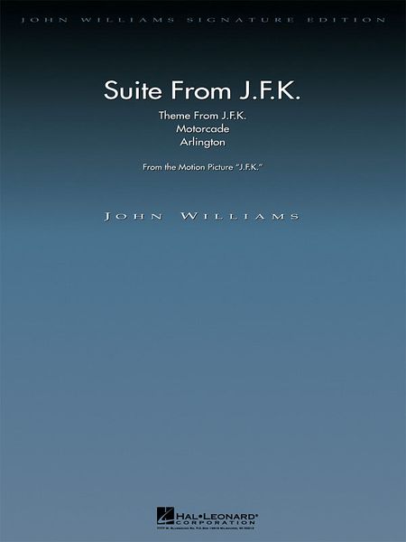 Suite From J F K : For Orchestra / Deluxe Score.