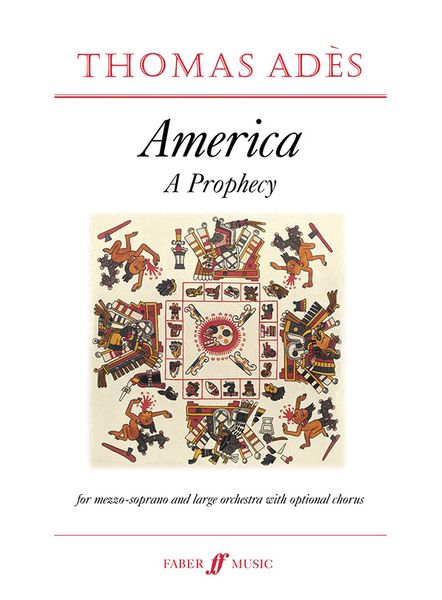 America - A Prophecy : For Mezzo-Soprano and Large Orchestra With Optional Large Chorus Op. 19.
