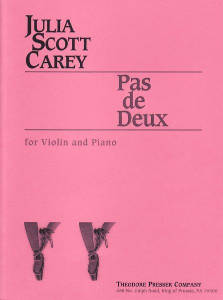 Pas De Deux : For Violin and Piano.