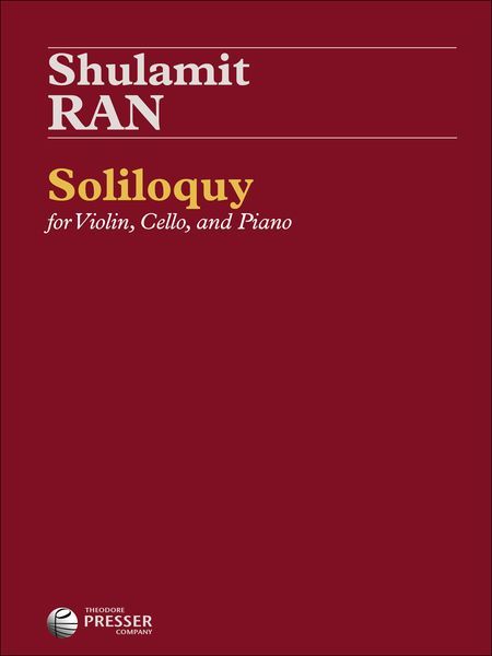 Soliloquy : For Violin, Cello and Piano (1997).