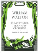 Concerto : For Viola and Orchestra - Red. For Viola & Piano (Revised - From Walton Edition).