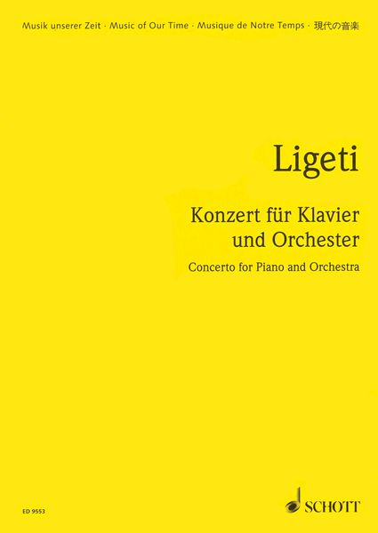 Konzert : Für Klavier und Orchester (1985-88).