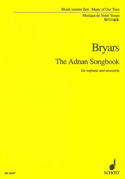 Adnan Songbook : For Soprano and Ensemble (1995-96).