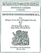 15th Century Anonymous Chansons, Vol. 1a : From Bologna, Civico Museo Bibliografico Musicale, Q 16.