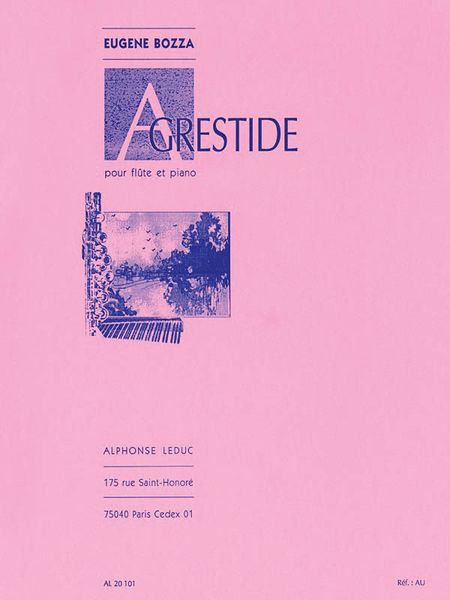 Agrestide, Op. 44 : For Flute and Piano.