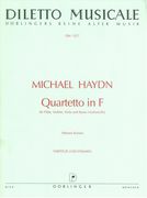 Quartetto In F : Für Flöte, Violine, Viola und Basso (Violoncello).