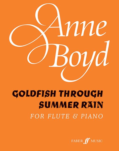 Goldfish Through Summer Rain : For Flute and Piano.