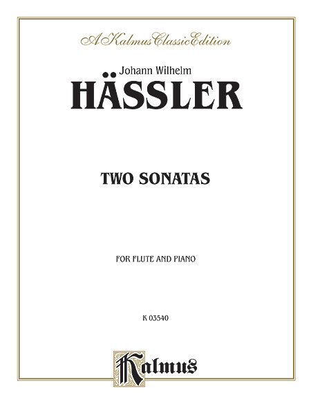 Two Sonatas : For Flute and Piano.