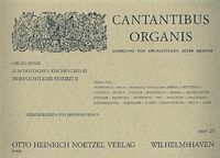 Orgelmusik Zum Deutschen Kirchenlied III.