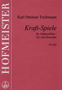 Kraftspiele : Für Altblockflöte.