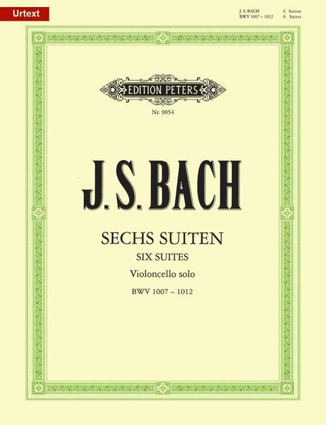 Suites (Sonatas) (6) : For Cello.