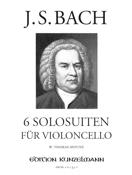 Suite (Sonata) No. 4 : For Violoncello Solo.