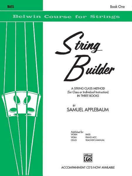 Belwin String Builder, Vol. 1 : For Bass.