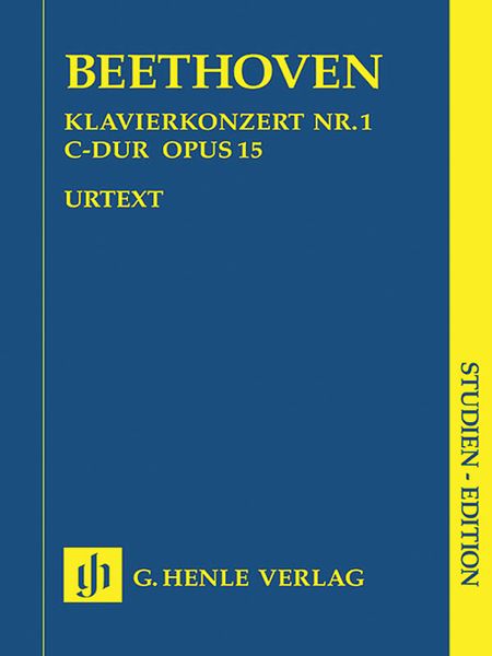 Klavierkonzert Nr. 1 C-Dur, Op. 15 / edited by Hans-Werner Küthen.