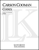 Codex : Solo For Double Bass (1999).