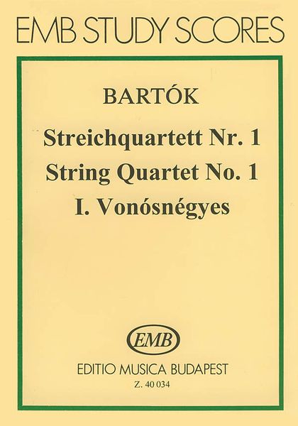 String Quartet No. 1, Op. 7.