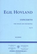 Concerto, Op. 81 : For Violin and Orchestra.