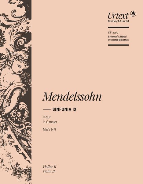 Sinfonia IX In C Major : For String Orchestra / edited by Hellmuth Christian Wolff (Violin 2 Part).