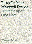Fantasia Upon One Note / With Peter Maxwell Davies.