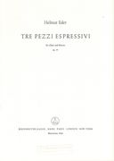 Tre Pezzi Espressivi, Op. 37 : For Oboe and Piano (1963).