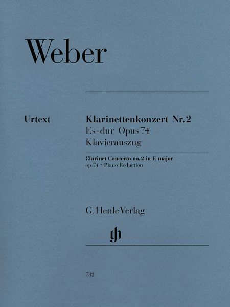 Clarinet Concerto No. 2 In E Flat Major, Op. 74 : Piano reduction by Johannes Umbreit.