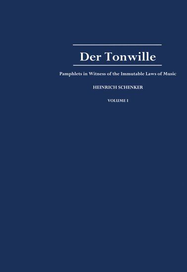 Tonwille : Pamphlets In Witness Of The Immutable Laws Of Music - Vol. 1 : Issues 1-5 (1921-23).