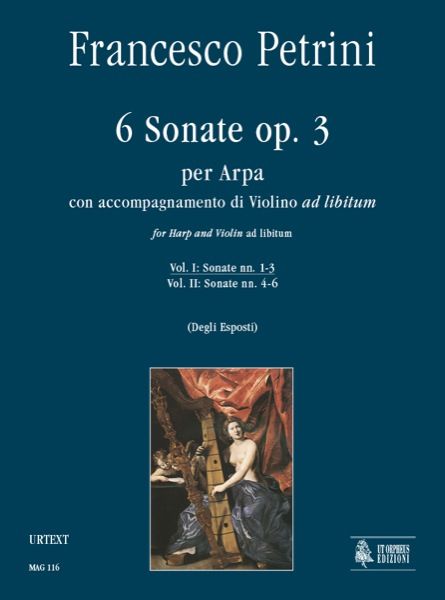6 Sonate, Op. 3 : Per Arpa Con Accompagnamento Di Violino Ad Libitum - Vol. 1, Sonate 1-3.