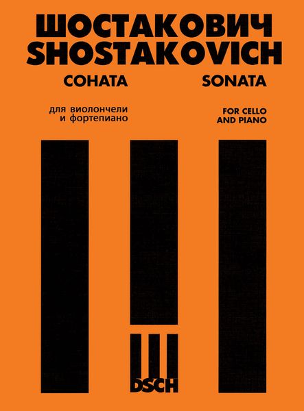 Sonata In D Minor, Op. 40 : For Cello and Piano / edited by Manashir Iakubov.