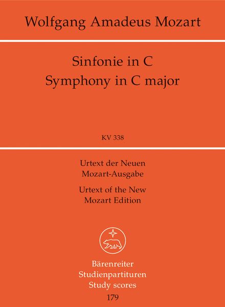 Symphony In C Major, K. 338 / Hrsg. Von Friedrich Schnapp.