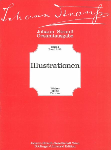Illustrationen Walzer, Op. 331.