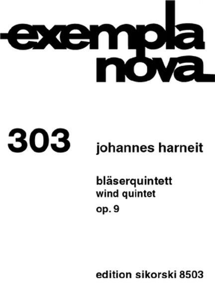 Bläserquintett, Op. 9 (1998/2001).