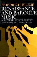 Renaissance and Baroque Music : A Comprehensive Survey.