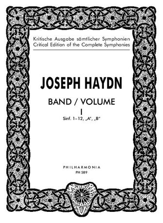 Complete Symphonies, Vol. 1 : A and B, Nos. 1-12.
