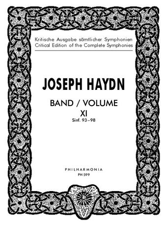 Complete Symphonies, Vol. 11 : Nos. 93-98.
