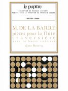 1er Livre De Pieces Pour la Flute Traversiere Avec la Basse Continue (1710) / edited by Jane Bowers.