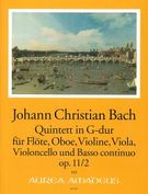 Quintett In G-Dur : Für Flöte, Oboe, Violine, Viola, Violoncello und Basso Continuo, Op. 11/2.