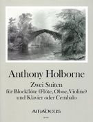 Zwei Suiten : Für Blockflöte (Flöte, Oboe, Violine) und Klavier Oder Cembalo / edited by Grete Zahn.