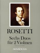 Sechs Duos : Für 2 Violinen / edited by Bernhard Pauler.