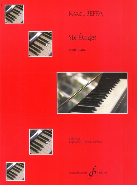 Six Etudes : Pour Piano.