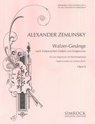 Waltz-Songs After Tuscan Songs Of Gregorovius : For Voice With Piano Accompaniment, Op. 6.