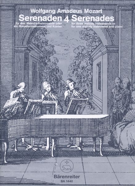 Serenades : For 3 Melodic Instruments Or 1 Melodic Instrument and Piano - Vol. 4.