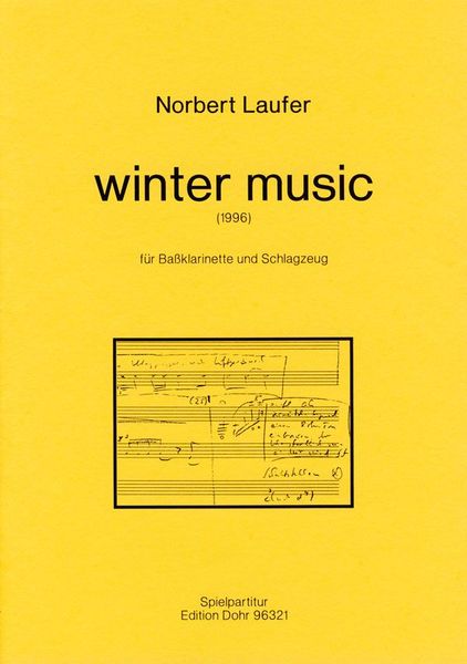 Winter Music : Für Bass-Klarinette und Schlagzeug (1996).