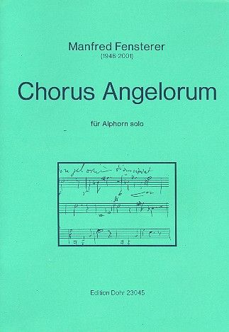 Chorus Angelorum : Für Alphorn Solo (1996).