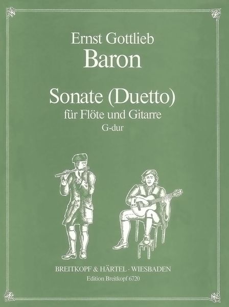 Sonata : For Flute and Guitar.
