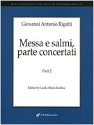 Messa E Salmi, Parte Concertati : Part 2 / edited by Linda Maria Koldau.